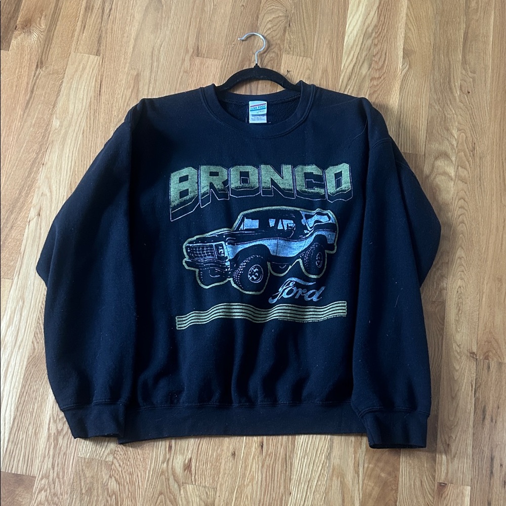 Junk Food Clothing Black Ford Bronco Sweatshirt